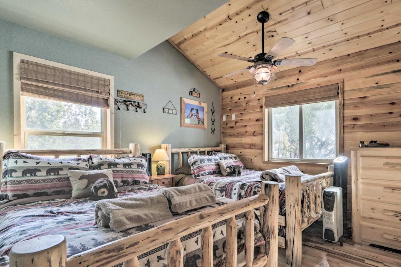 Cozy Heber-Overgaard Cabin With Fire Pit, Game Room! Εξωτερικό φωτογραφία